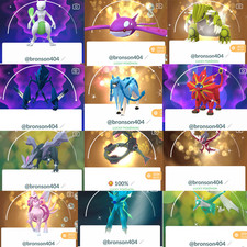 Pokemon G0 ✨ Shiny Legendary TR--ADE ✨ Unregistered OK picture