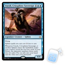 UNESH, CRIOSPHINX SOVEREIGN Hour Of Devastation HOU Magic MTG MINT CARD picture