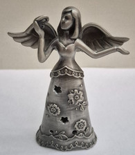 Faithful Angels by Ganz Angel of Daughters Pewter Angel with Butterfly 3.5” VGUC picture