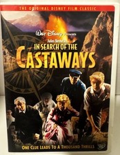Disney's In Search of the Castaways (1962) Complete DVD w/Insert - Excellent picture
