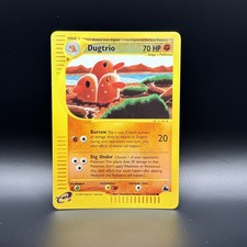 2003 Pokemon Skyridge Dugtrio 52/144 Reverse Holo WOTC Vintage Card picture