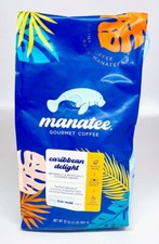 Manatee Caribbean Delight Medium Roast Whole Bean Coffee 2 Pound Bag Sanibel FL picture