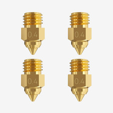 Creality 4PCS Brass Nozzle Kit for Ender 5 Max 3D Printer High Hardness picture