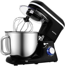 Aucma Stand Mixer 7.4QT 6-Speed 660W Kitchen Electric Food Mixer Bowl NEW picture