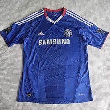 Genuine Adidas 2010/11 Chelsea Home Jersey With PL Champions Badges - Samsung L picture