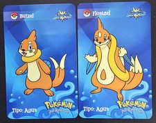 BUIZEL X FLOATZEL LOT - POKEMON SINNOH COLLECTOONS POKEDEX RARE CCG picture