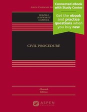 Civil Procedure: [Connected - Hardcover, by Stephen C. Yeazell; - Very Good picture