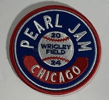 Pearl Jam Chicago Patch 2024 Wrigley Field hotdog dark matter tour pj new picture