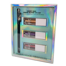 4 Piece E.L.F. Holiday Candy Drip Liquid Glitter Eye Set New NIB  picture