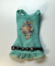 My Scene Cafe Chic Madison Top ~ Blue Floral Belted y2k Vintage Fashion Clothes picture