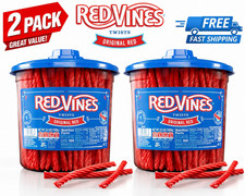 Red Vines Licorice Candy Original Red Flavor Soft Chewy Candy Twists, Red Licori picture