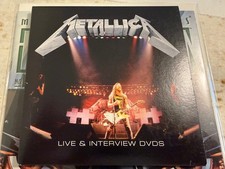METALLICA RARE Master Of Puppets  2 DVD SET Live & Int 1986 BLACKEND release picture