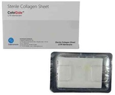 15 X DENTAL COLO GIDE STERILE COLLAGEN SHEET GTR MEMBRANE 10 X 15 mm FREESHIPING picture