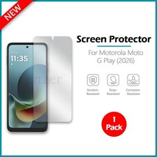 1x For Motorola Moto G Play (2026) Screen Protector w/ cloth picture