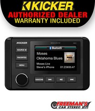 Kicker 51KMC4 Marine Dual-Zone Media Receiver Bluetooth USB AM/FM picture