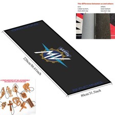 Mat TPR Non-Slip 220x80cm RUG For MV Agusta Carpet Workshop Garage Motorcycle picture