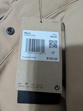 Nike Men's Tan Slim Fit Ankle Length Chino Golf Pants Size 40x30 picture