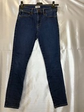 Wrangler Jeans Unisex Denim Blue Slim Size 38 Regular 5 Button Pockets picture