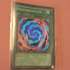 Yu-Gi-Oh Konami Polymerization LOB-059 Spell Regular EN Legend of Blue Eyes TCG picture