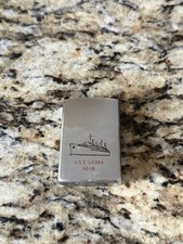 Vintage Zippo Liggter - U.S.S CLEVELAND LPD-7 picture