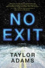No Exit: A Novel - Hardcover By Adams, Taylor - VERY GOOD picture