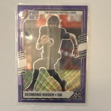 Leaf 2022 Pro Set Draft Desmond Ridder Metal Purple Wave #PSB-DR1 (RC) picture