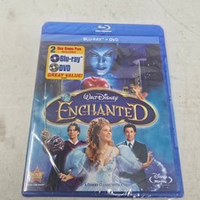 Enchanted 2007 Blu-ray Amy Adams Disney New Sealed 2-disc combo pack picture