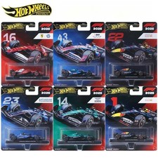 Hot Wheels 1:64 Premium F1 2025 Ferrari Red Bull Aston Martin Real Riders M Case picture