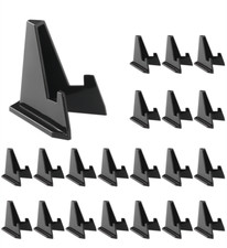 20PCS Black Acrylic Easel Stands-Coin Display Holder for Challenge Coins Medals picture