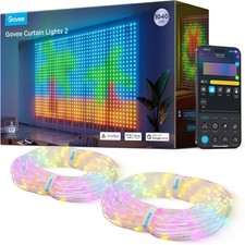 Govee Smart Curtain Lights 2, 1040 LEDs, 9.8×6.6ft for Indoor Decor picture