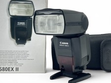 Tested [MINT in BOX] Canon Speedlite 580EX II Shoe Mount Flash From JAPAN picture