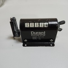 Durant Eaton Corp 5-D-1-1-L Precision Mechanical Rotary Counter Vintage Tool picture