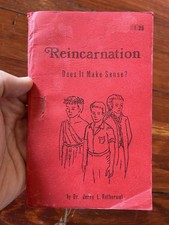 Reincarnation Does It Make Sense USED Softcover Booklet Dr. Jerry Rothermel 1980 picture