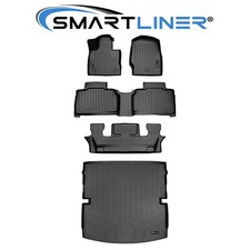 SMARTLINER Custom Fit Floor Mats Cargo Trunk Liner Set 2022-2025 Ford Explorer picture