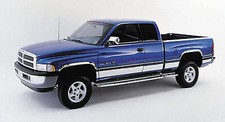 fit:1994-1997 Dodge Ram Extended Cab Long Bed Rocker Panel Trim 5.75