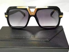 NEW CAZAL  Black/gold fram Grey Gradient Lens Sunglasses  664/3 c-001 picture