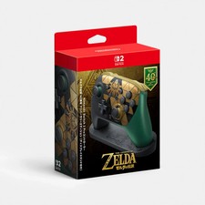 Nintendo Switch 2 Pro Controller Zelda 40th Anniversary Stand Limited New PSL picture