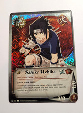 Naruto CCG Sasuke Uchiha - N-026 - 1st Edition - Diamond Bandai picture