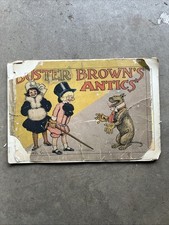 Antique 1906 Buster Brown's Antics Comic Book RF Outcault Platinum Age picture