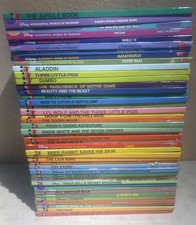 Large Bundle of 44 Vintage & New Disney Wonderful World Of Reading Books picture