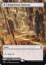x1 Brightclimb Pathway // Grimclimb Pathway ZNR MTG 285 BORDERLESS RARE M/NM 1x picture