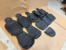 NEW KATZKIN SHERROD Leather Seat Skins FOR 22-25 CHEVY SILVERADO 1500 CREW picture