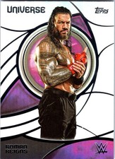 Roman Reigns 2026 Topps Universe WWE #25 Base Trading Card picture