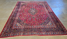 Traditional Semi-Antique 10x12 Hand Knotted Wool Rug  picture
