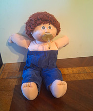 Cabbage Patch Doll Used, ok condition, boy Brown eyes, binky, 28 1970 Orginal picture