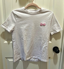 Zara Women's Barbie Embroidered Casual T-Shirt - L - Slim Fit, Kidcore picture