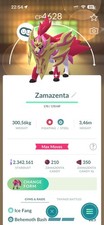 Pokémon G0  --- Shiny Zamazenta leve 50 - 3 moves - CROWNED SHIELD   picture