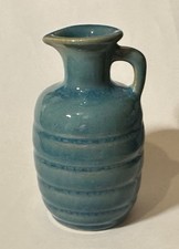 Frankoma Art Pottery Christmas Card Miniature Pitcher picture