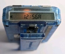 90s Motorola Lifestyle Plus Pager Translucent Blue Vintage Rare MINT  picture