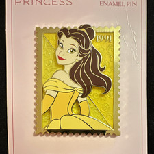 Pink A la Mode Disney Princess Belle Beauty & The Beast LE 400 Enamel Pin 2026 picture